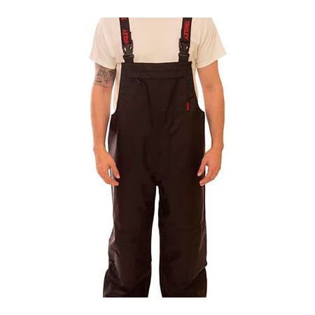 Tingley Icon Premium Overall, Black, Polyurethane On 300 Denier Woven Polyester, XL O24113.XL